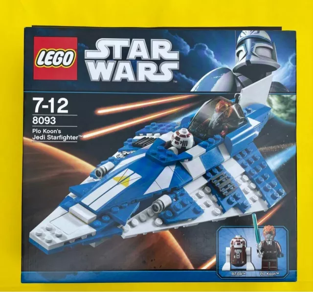 LEGO Star Wars 8093 PLO KOON'S JEDI STARFIGHTER Nuevo de Japón