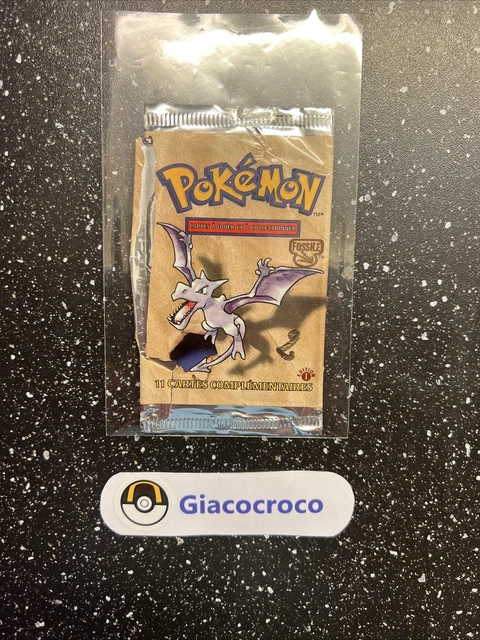 Pokemon Wizards of Fossil French Edition 1 Booster EMPTY EMPTY EMPTY VF FR PTERA