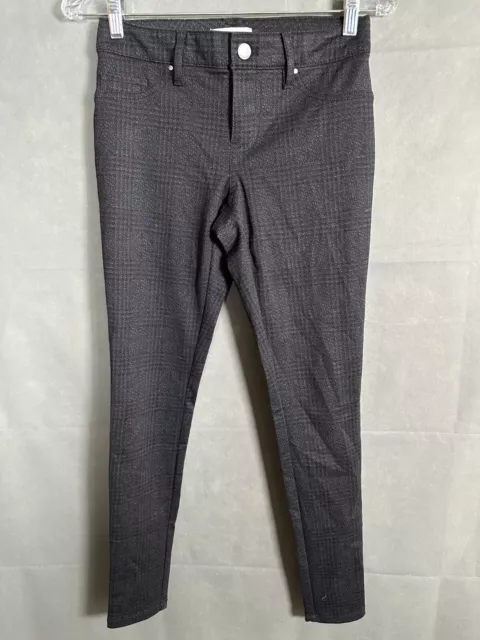 Calvin Klein Womens plaid Casual Flat Front Straight Leg Dress Pants Size 0