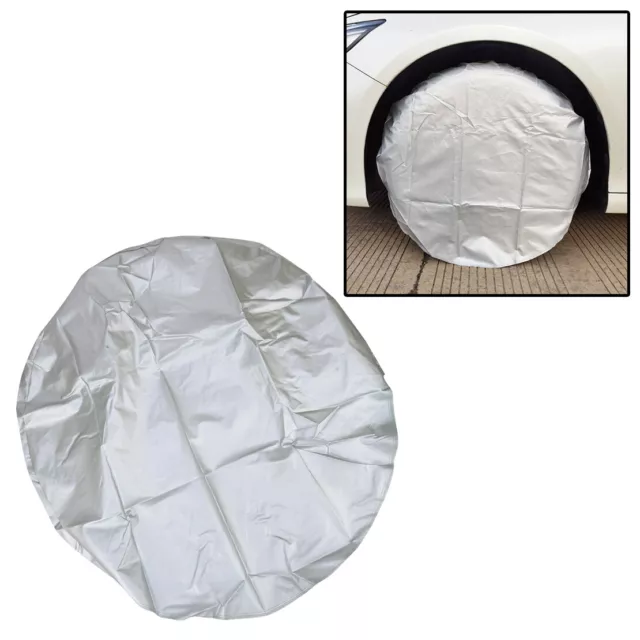 27"-29" Wheel Tire Tyre Sun Cover Protector Waterproof for Car Truck Motorhome