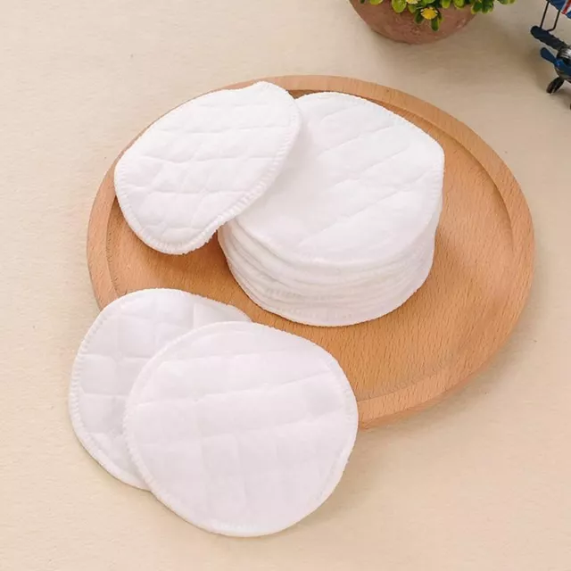 12 Pc Women Reusable Nursing Breast Pads Washable Soft Absorbent Baby Breastfeed 3