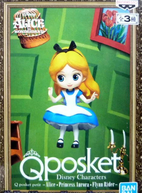 Q posket petit Disney Characters Alice 3 / Alice in Wonderland / 100% Authentic!