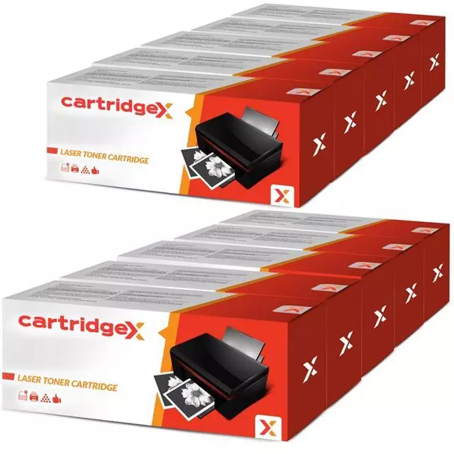 10 x Black Toner Cartridge Compatible with ML-1210D3 for Samsung ML-1210 ML-1250