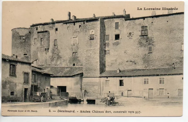 DIOULOUARD - Meurthe et Moselle - CPA 54 - old castle fort built in 997