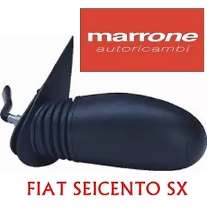 Specchio Specchietto Retrovisore Sinistro Sx C/Leva Fiat Seicento 600 1998>82980