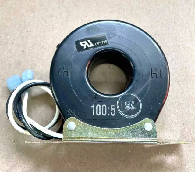 Ohio Semitronics Current Transformer 10424 Ratio 100:5A 50-400Hz 600v E93779