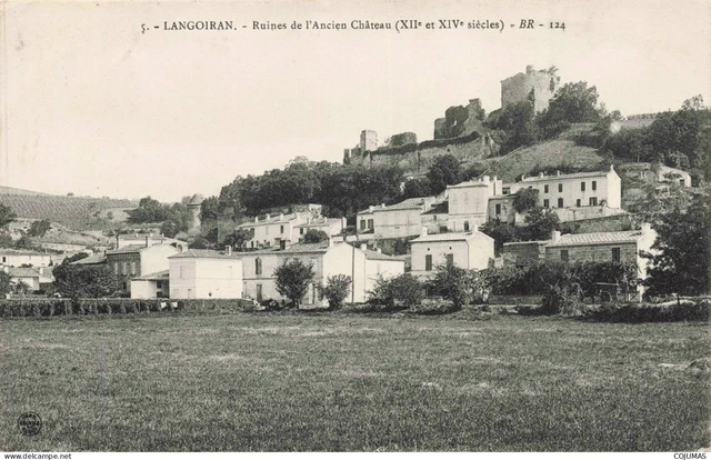 33 - LANGOIRAN - S16807 - Ruines de l'Ancien Ch�teau - L23