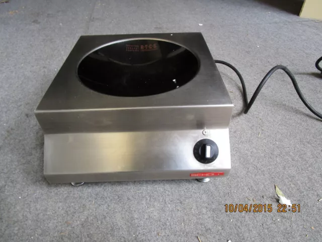 SCHOLL  Induktionwok Wokherd Induktions WOK ,Wokstation ,Tischwok  5 KW