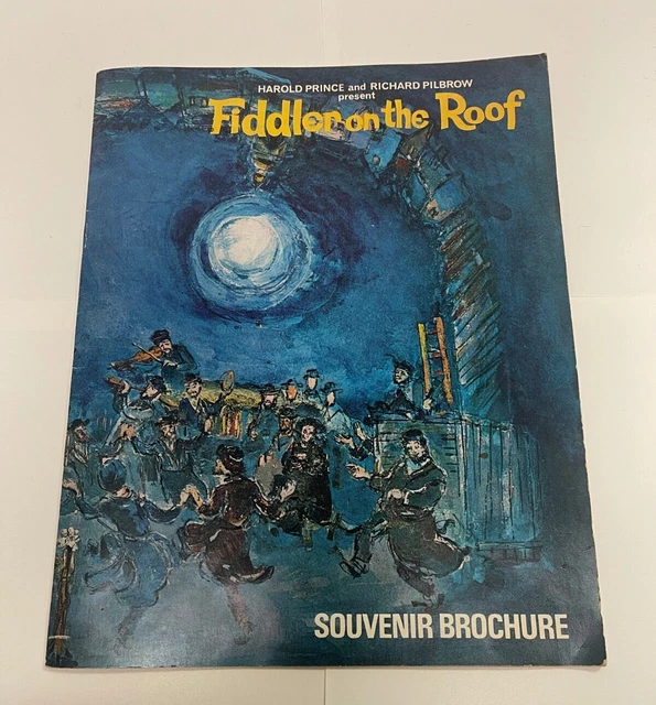 Topol "FIDDLER ON THE ROOF" Miriam Karlin / Bock & Harnick 1967 London Program