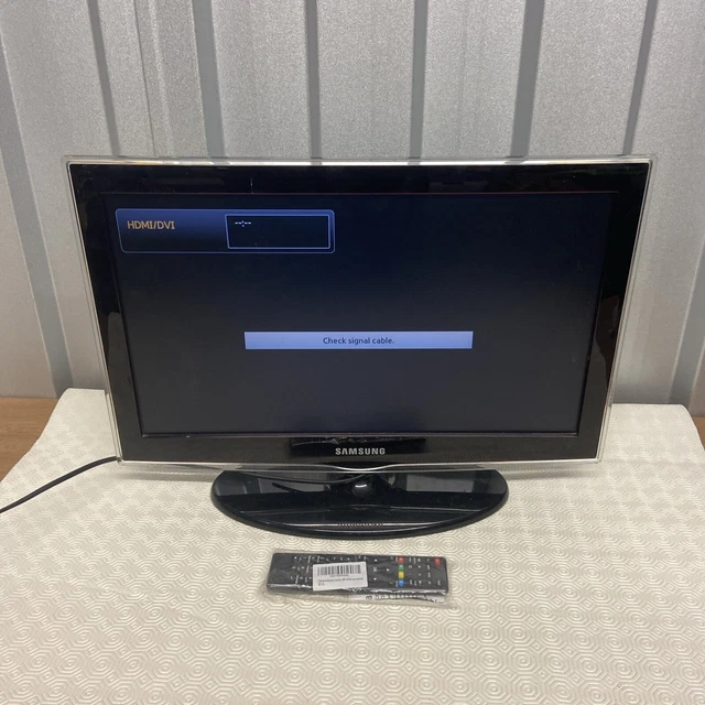 Samsung 22" TV LED - Freeview/HDMI + REMOTE - Tested - Great Condition
