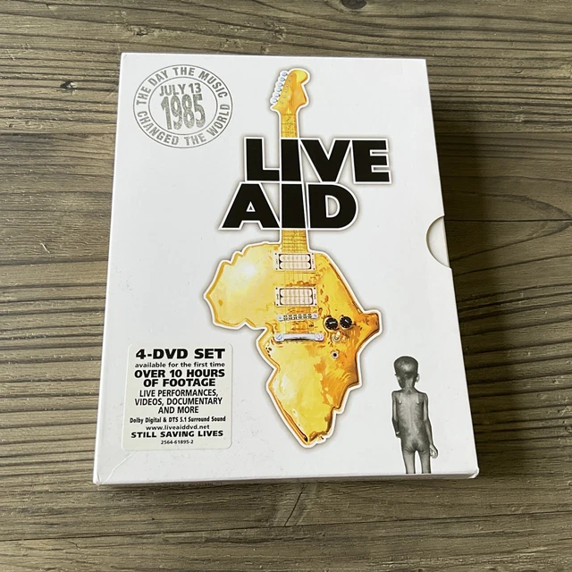 4DVD BOX・LIVE AID ／JULY 13 ／1985！ Live Aid 1985 Concert Blu-ray 4dvd Brand new | eBay