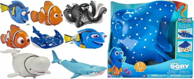 Finding Dory Swigglefish Nemo Marlin Hank Bailey Destiny Mr Ray Disney Fish Toy