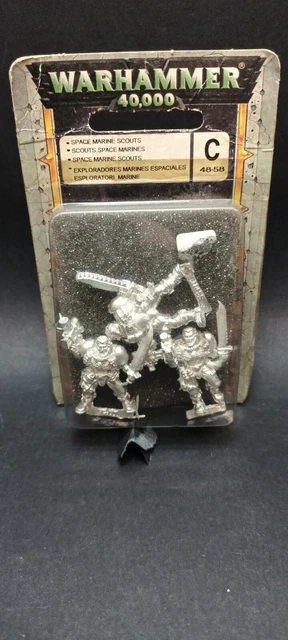 Scouts Space Marine avec fusils de sniper