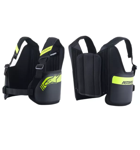 Alpinestars Bionique Côte Protection Kart Qualité Racewear Jaune - XL À 3XL