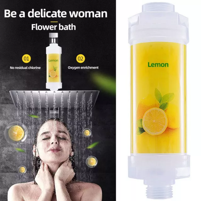 Lavender Lemon Scented Shower Head Shower Filter Filter Chlorine Removal
