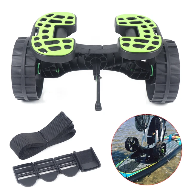 Adjustable Size Kayak Boat Trailer Cart Canoe Transport Trolley Mover Convenient