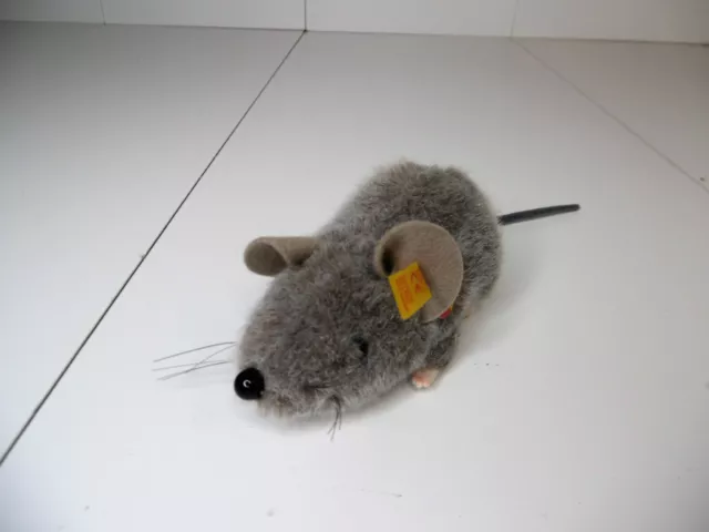Steiff Maus Fiep Knopf Schild Fahne 056253 mouse Kuscheltier