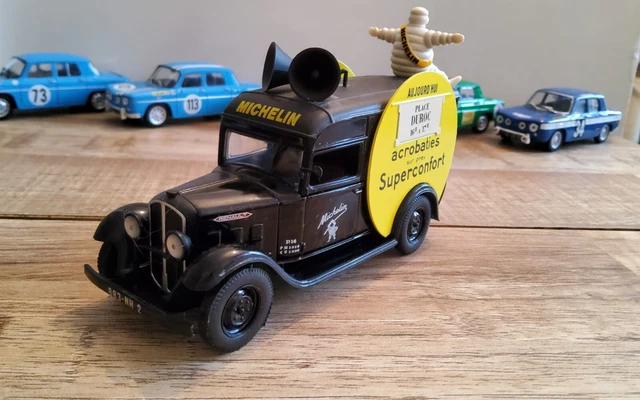 Renault kz7 Michelin solido norev eligor ixo 1/43