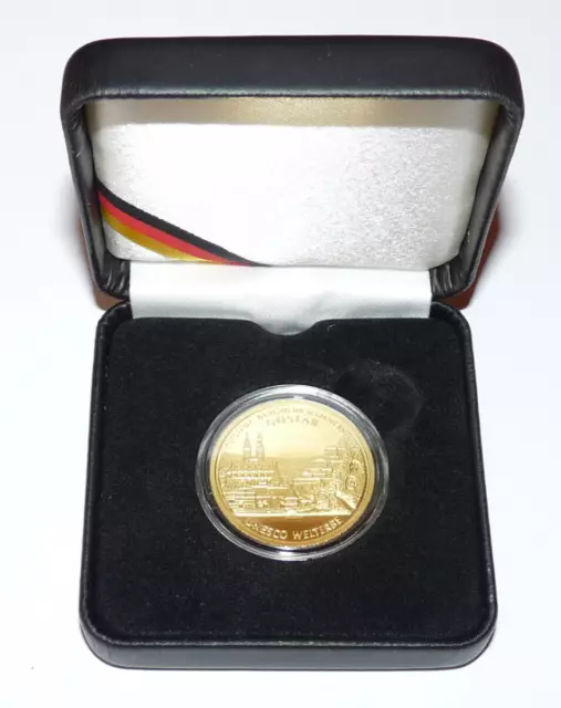 100 euro Goldmünze Gold Münze Deutschland UNESCO Welterbe Goslar 2008 F