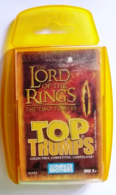 Top Trumps - Usa - Parker Brothers - 2003  -Lord Of The Rings - New & Sealed