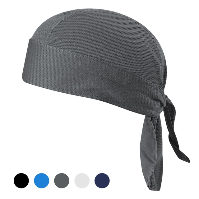 Sweat-wicking  Beanie  Cycling Headscarf Headband Quick-dry R6W1