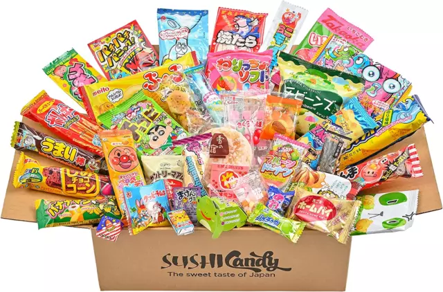 40 Japanese sweets & snack set POPIN COOKIN with Japanese kitkat and other candy