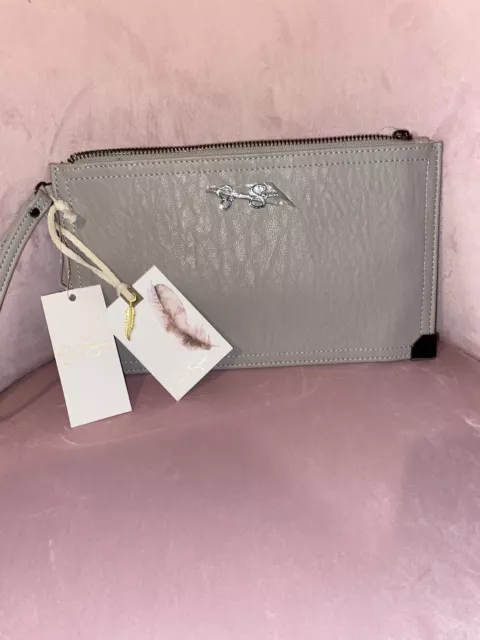 New Jessica Simpson Wristlet! (Gray)