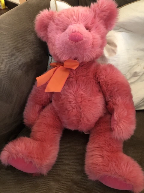 Russ PINK PASSION Plush 18" Teddy Bear Harvest Moon Stuffed Animal #70950