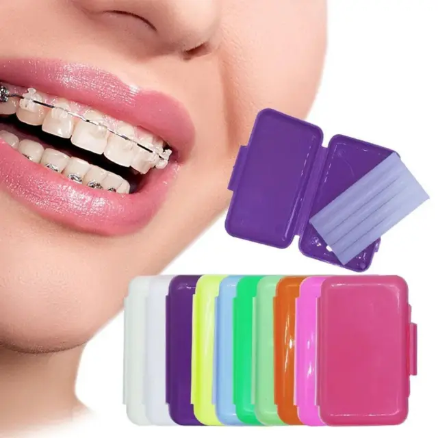 Orthodontic Dental Brace Wax for Ortho Care 3 box BLUE✨