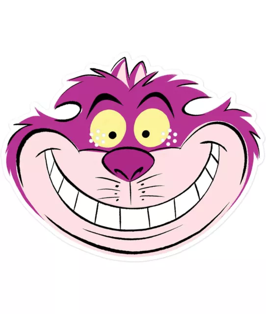 Cheshire Katze aus Alice im Wunderland offizielle Disney 2D Einzelkarte Partymaske
