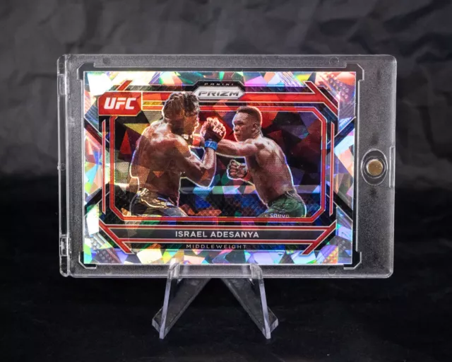 2023 Panini - Prizm - Ufc - Israel Adesanya - Cracked Ice - No.82 - Izzy