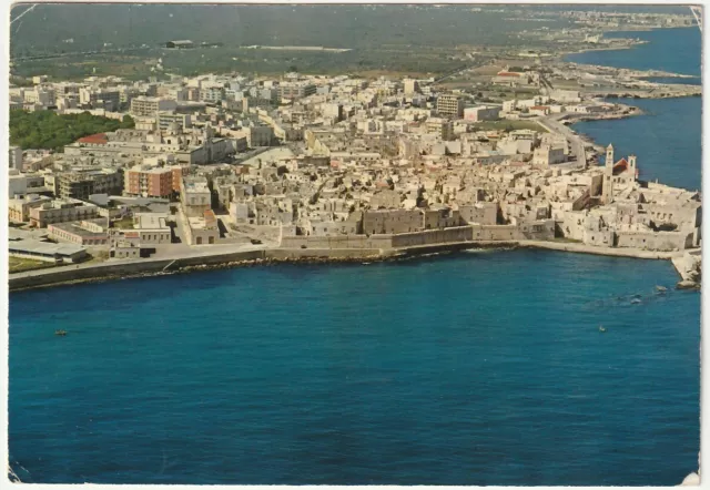 Giovinazzo - Bari - Veduta Aerea - Viagg. 1977 -47433-