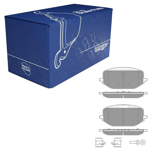 Kit Plaquettes De Frein Avant Céramique QUARO Pour Volvo S40/V50 (04-) Et Saab 9-3 (jantes 17")