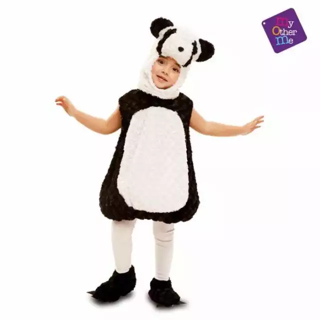 My Other Me Costume Peluche da Panda Bebé 12-24 mesi Vestito Carnevale 1-2 anni