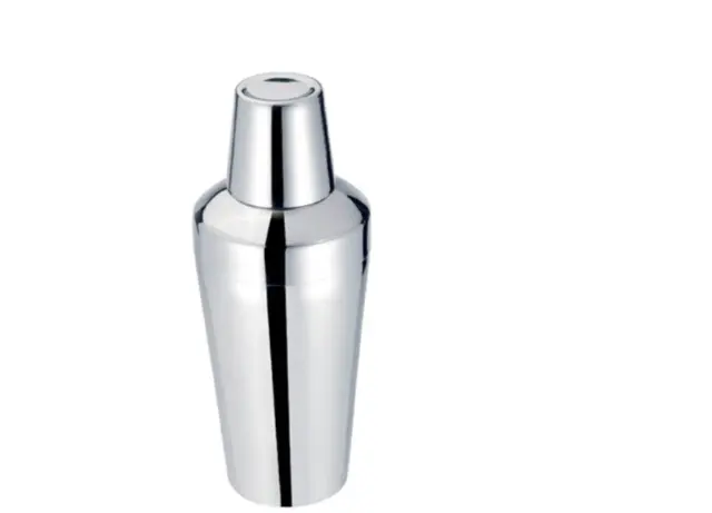 3 Piece COCKTAIL SHAKER Stainless Steel 750ml