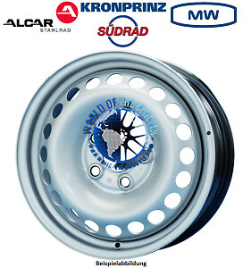 Dal 05/2011 Al 12/2018 906BB35 Alcar CERCHIO IN FERRO MISURA 16 MERCEDES SPRINTER 2 
