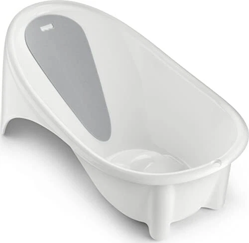 Baby To Toddler Bath Simple Support Tub with Built-In Foam Head Simple Fit Tub