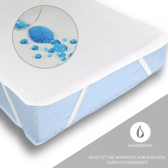 Matratzenschoner Wasserdicht Inkontinenzauflage Waschbar Matratzenauflage Bett