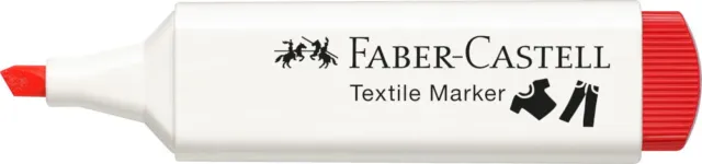Faber-Castell Textilmarker rot
