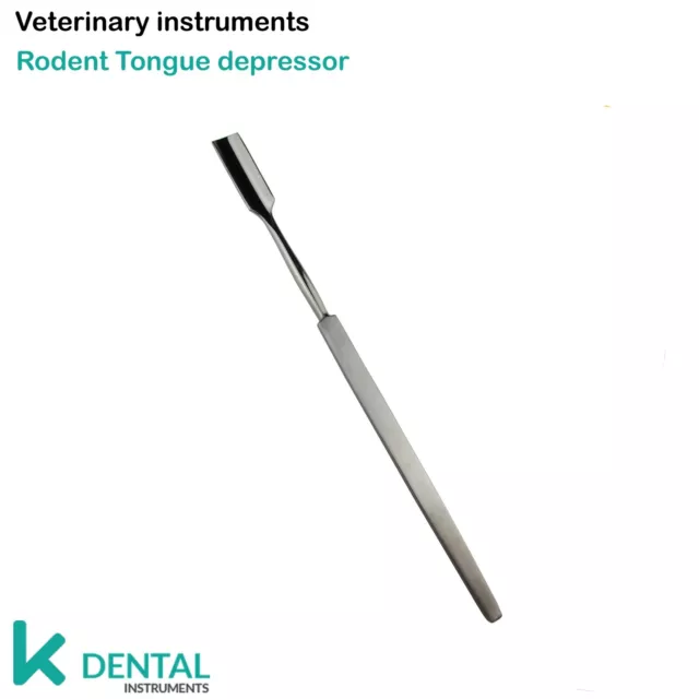 Instrumentos para Quirúrgicas Rodent Tongue Depressor Mouth Spatula Veterinario