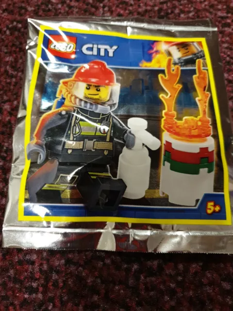 Fred le Pompier (Edition Limitée) - Polybag LEGO® City 951704