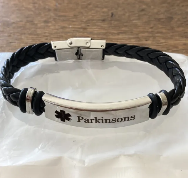 Nuevo brazalete de alerta médica para la enfermedad de Parkinson