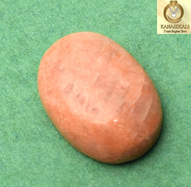 15.95 Cts Orange Aventurine Fantastic Cabochon Loose Gemstone 22*15mm CTS-21092