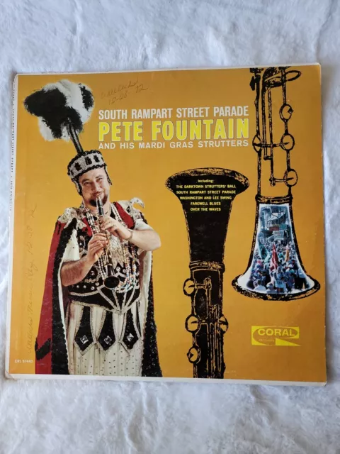 Pete Fountain and His Mardi Gras Strutters South Rampart Street Parade Vinyl