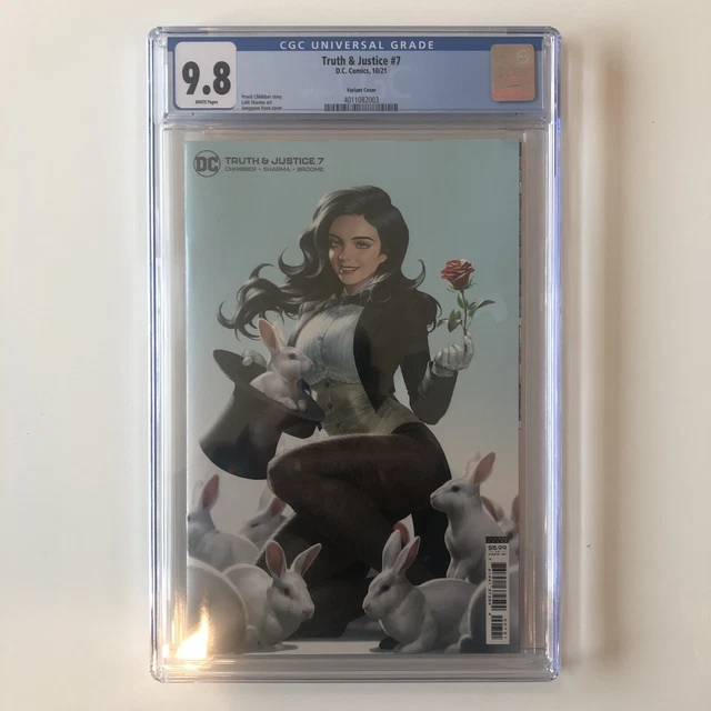 Truth & Justice #7 CGC 9.8 Junggeun Yoon variant ZATANNA
