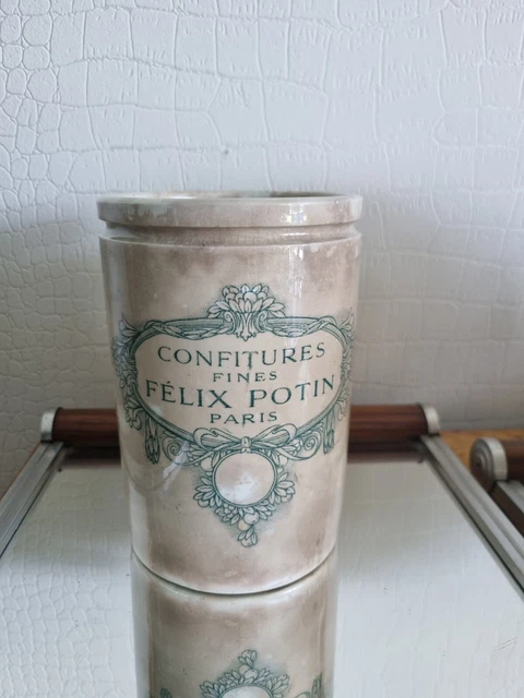 Superbe pot à confiture Félix Potin - Collection