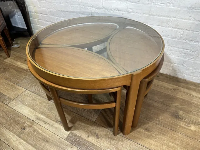 Teak Nathan Coffee Tables . Mid Century Nest . Free Delivery Available