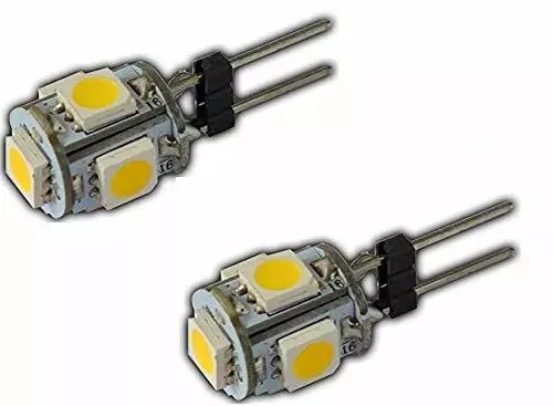 Ampoules G4 LED 5 SMD Blanc Xenon Lumière 6000K eclairage domestique 12V