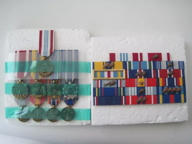 War On Terror NYC Honor Eagle Medals Bars leaves Lot Small