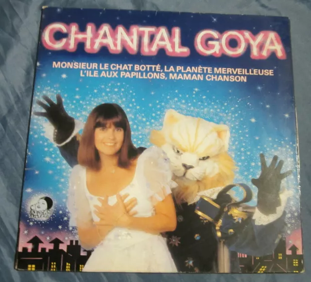 Chantal Goya : Monsieur Le Chat Botté- Lp 33 Tours.